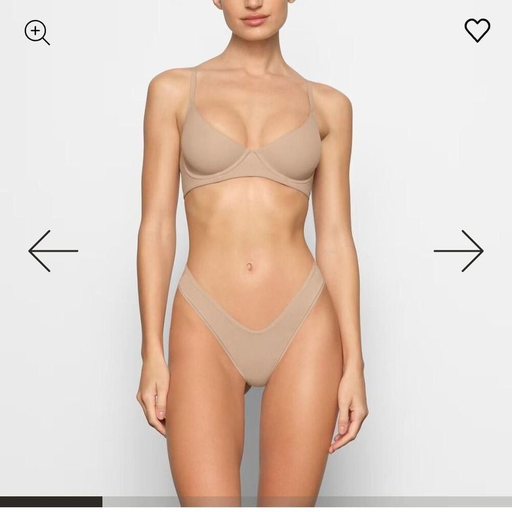 Skims Women's Tan Bra